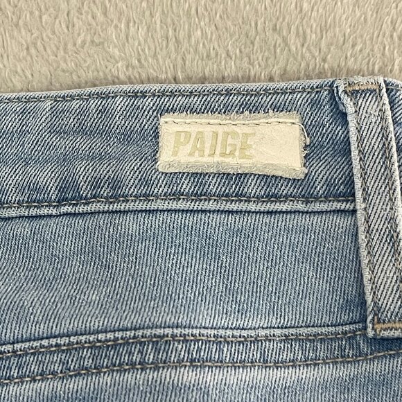 PAIGE Hoxton Slim Straight Leg High Rise Jeans Size 24 - Picture 8 of 13
